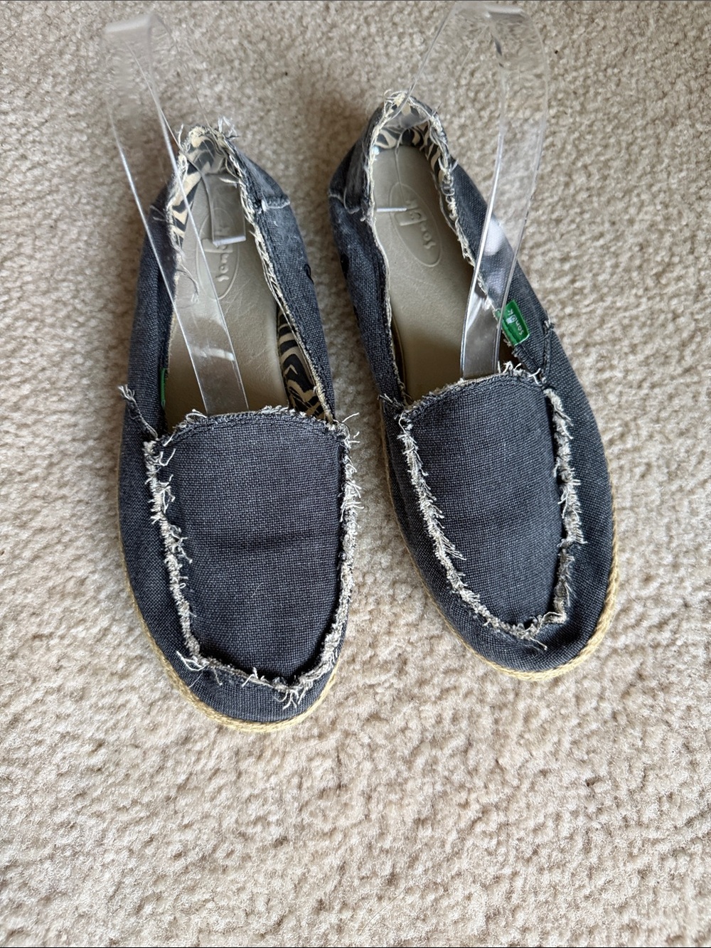SANUK Espadrille Flats,size 8